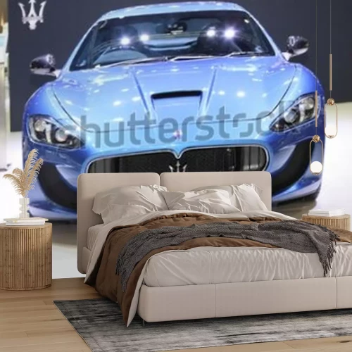 Fotobehang BANGKOK - November 28: Image zoom of Maserati car on display at The Motor Expo 2014 on November 28, 2014 in Bangkok, Thailand.