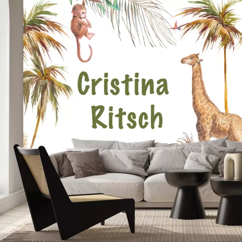 Sticker Safari patroon