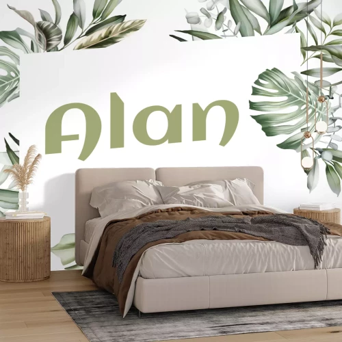 Sticker Monstera-frame
