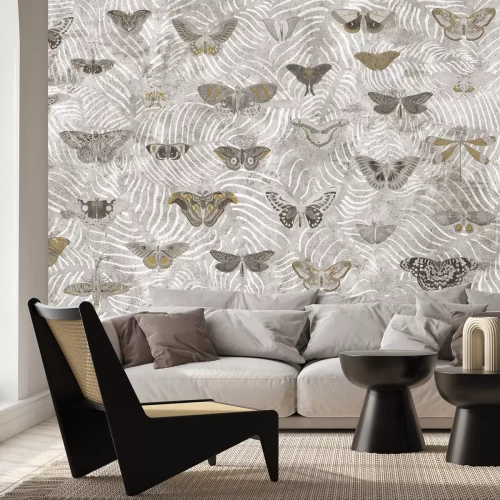 Fotobehang Een dag uit het leven van een vlinder