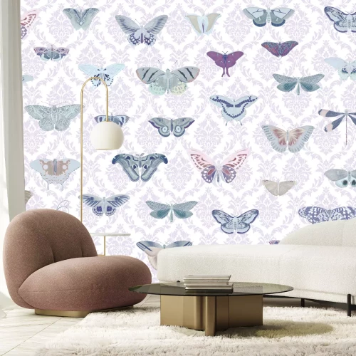 Fotobehang Kleurrijke vleugels van vlinders