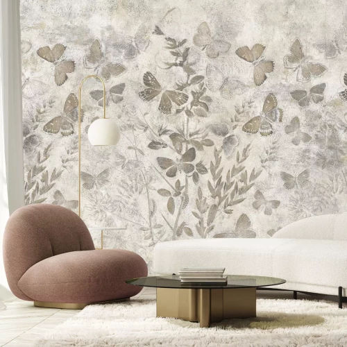 Fotobehang De natuur op een bewolkte dag