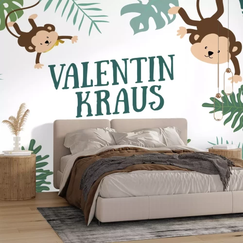 Sticker Patroon van safari