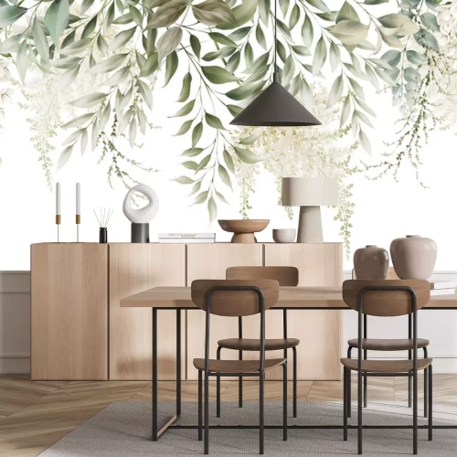 Sticker Overhangend grasgroen