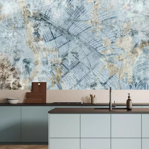 Fotobehang Abstracte doekjes