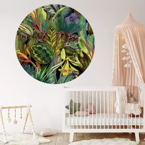 Sticker Kleuren van de jungle