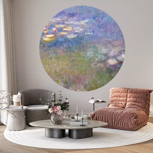 Sticker Waterlelies van Monet
