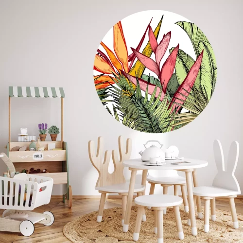 Sticker Verzameling van wilde planten