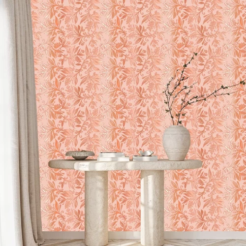 Behang Twijgen van fruitplanten