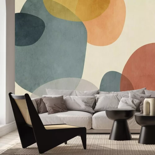 Fotobehang Kleurrijke cirkels