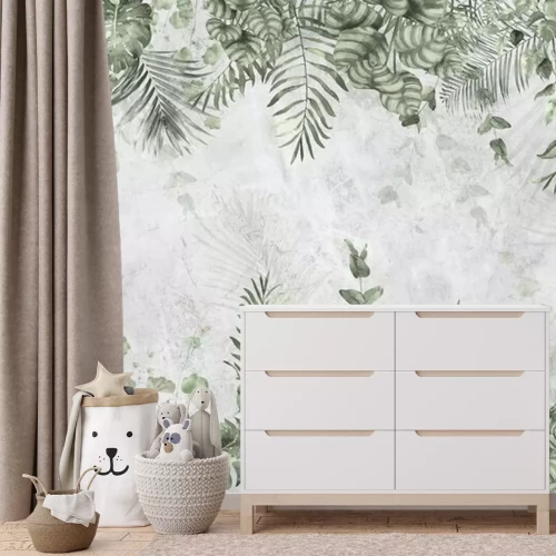 Fotobehang Jungle planten slingers