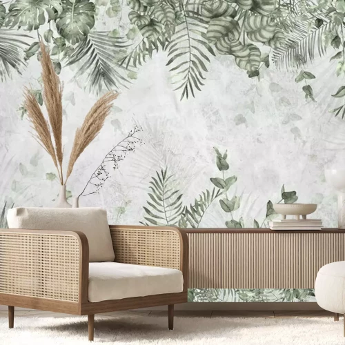 Fotobehang Jungle planten slingers