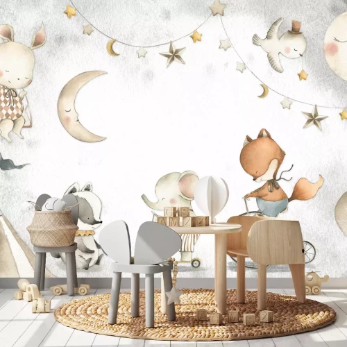 Fotobehang Sprookjesdieren in het circus