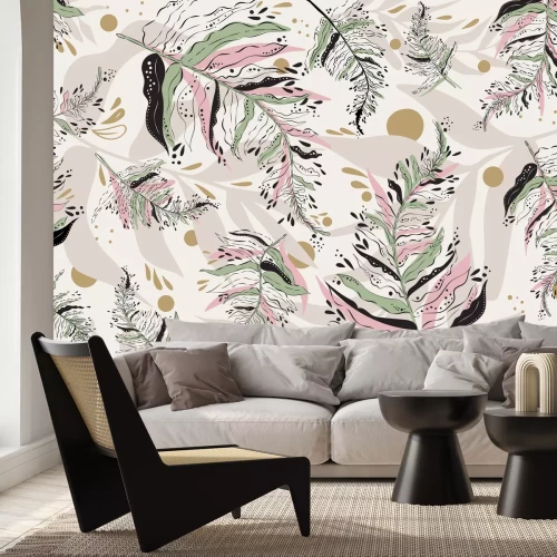 Fotobehang Varens love boho