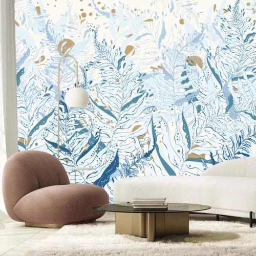 Fotobehang Varens love blue