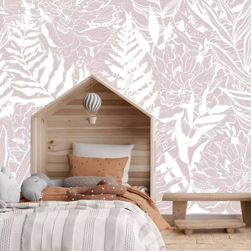 Fotobehang Varenbos in de herfst