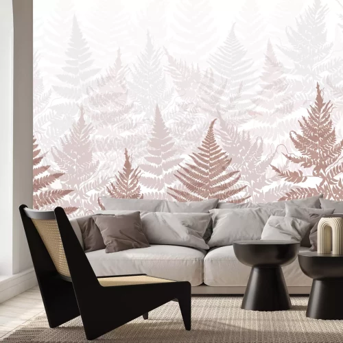 Fotobehang Varenbos in bruintinten