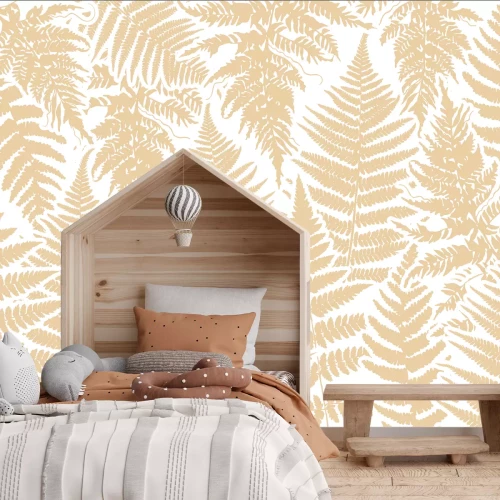 Fotobehang Zonnige plantengroei