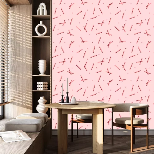 Behang Jaren 80 glamourstijl