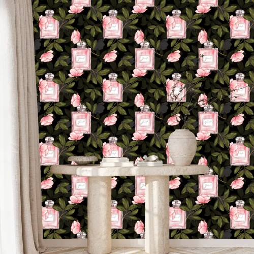 Behang Lommerrijke parfumerie