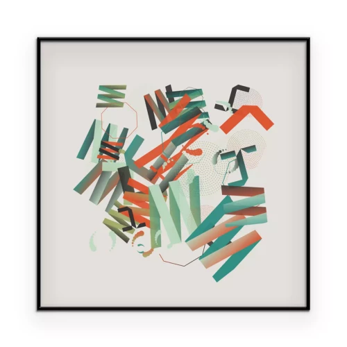 Visualisatie van het product