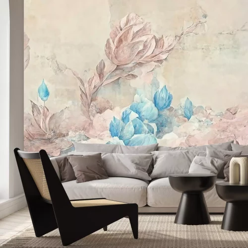 Fotobehang De delicatesse van bloemen