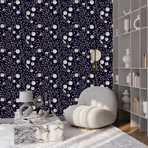 Behang Nacht fantasieland