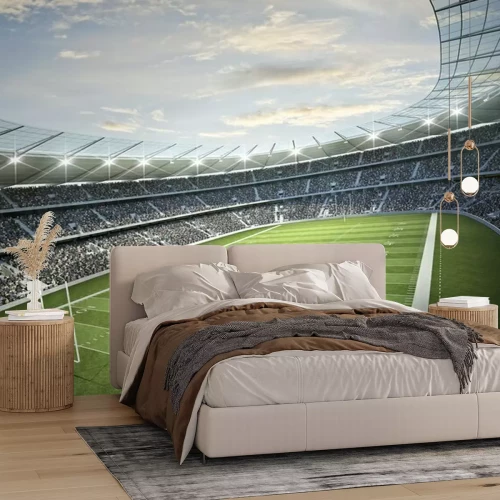 Fotobehang Voetbalstadion