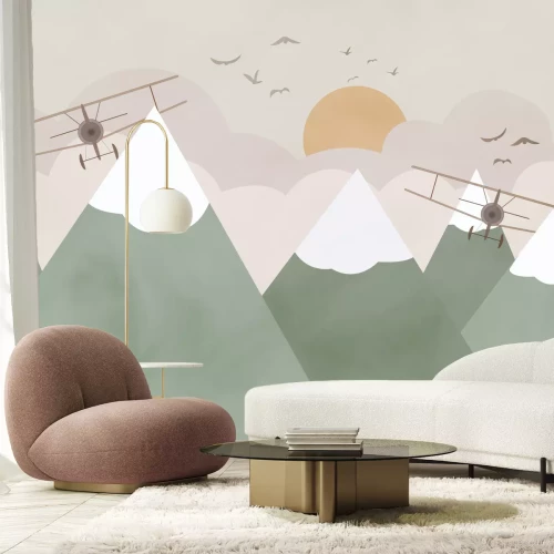 Fotobehang Special design wallpaper for children's room