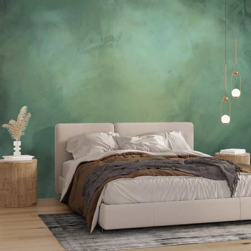 Fotobehang Achtergrond in tinten groen