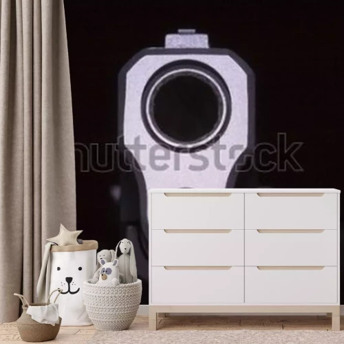 Fotobehang Kapper thema