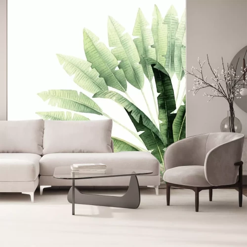 Sticker Fan van bananenpalm