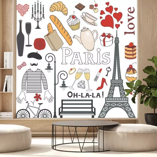 Sticker paris set