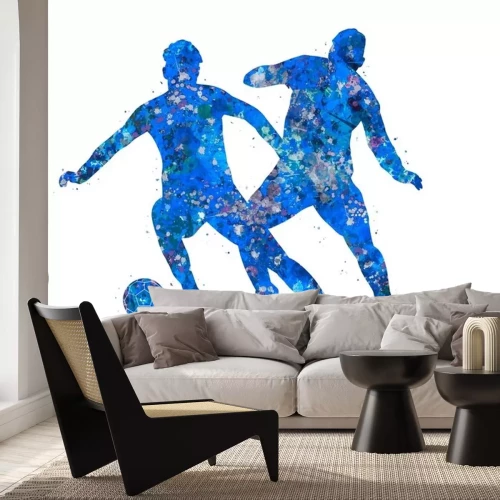 Sticker Vechten om de bal