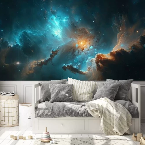 Fotobehang Nevel in de ruimte