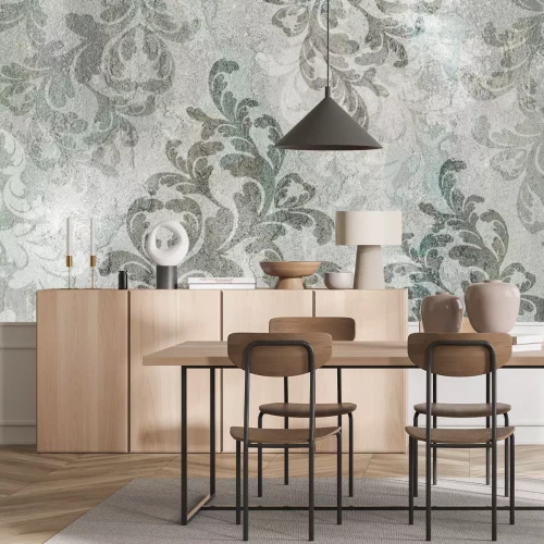 Fotobehang Gestileerde ornamenten in een elegante opstelling