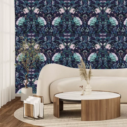 Fotobehang Abstracte bloemen