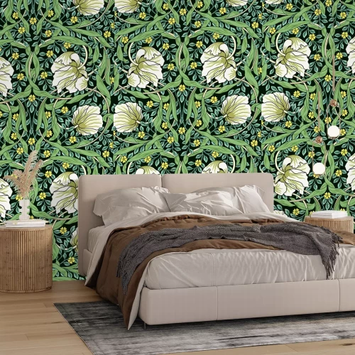 Fotobehang Delicate weide