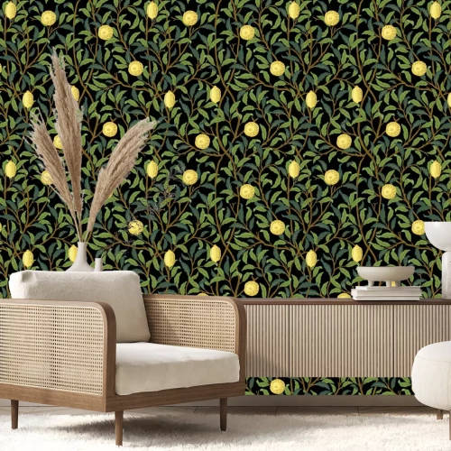 Fotobehang Citroenbos