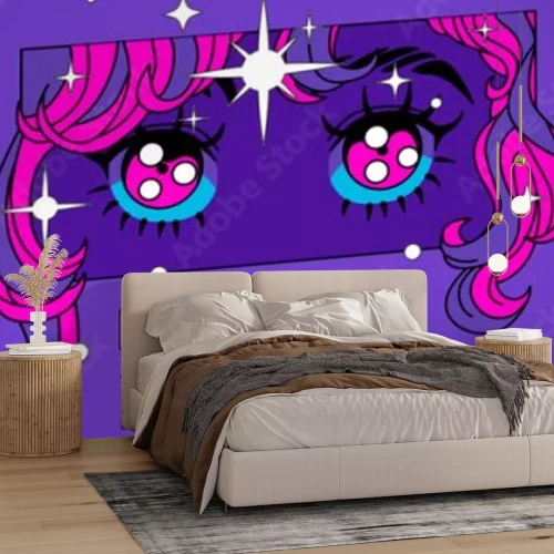 Sticker Magisch mahou shoujo-meisje