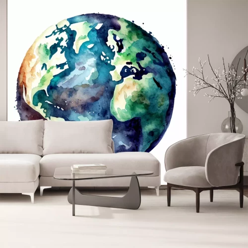 Sticker Groene aarde