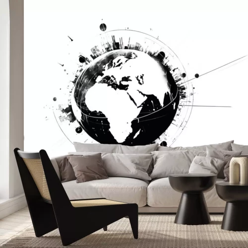 Sticker Leven op aarde