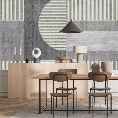 Fotobehang Geometrisch artistiek patroon