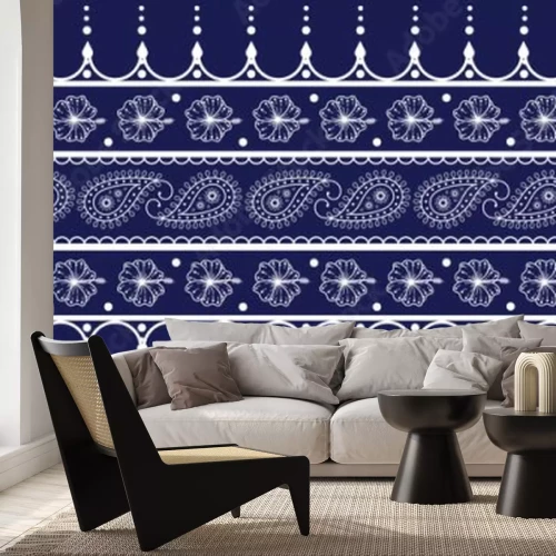 Sticker Klassiek paisley-ornamentmotief