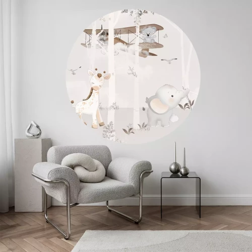 Sticker Een kleine safari