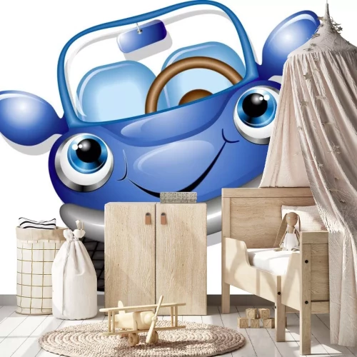 Sticker Sprookjesachtige auto