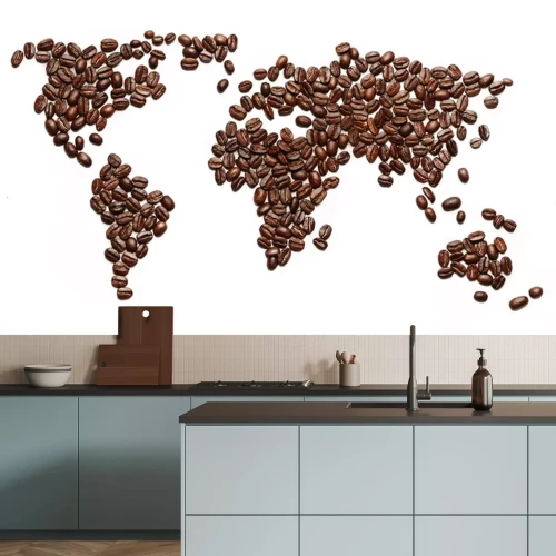 Sticker Koffie invasie.