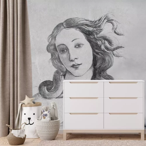 Fotobehang Venus in monochromatic colors