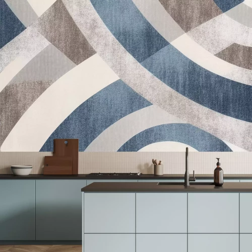 Fotobehang Geometrisch patroon met textuur