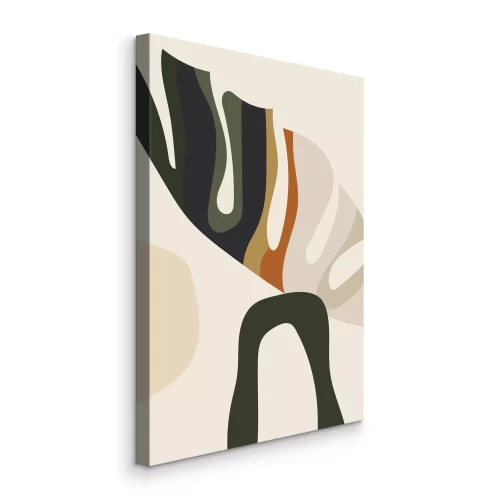 Canvas Abstracte natuur